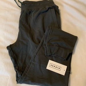 NWT Kickee Pants Women’s fleece joggers
